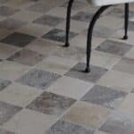 SUPER LIGHT & SILVER PREMIUM travertine checkerboard 20,3x20,3x1,2 cm honed
