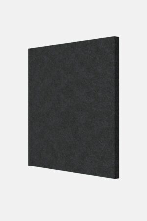 Płomieniowana płytka bazaltowa BLACK G690 o wymiarach 60x40x2 cm w głębokim, jednolitym odcieniu czerni.