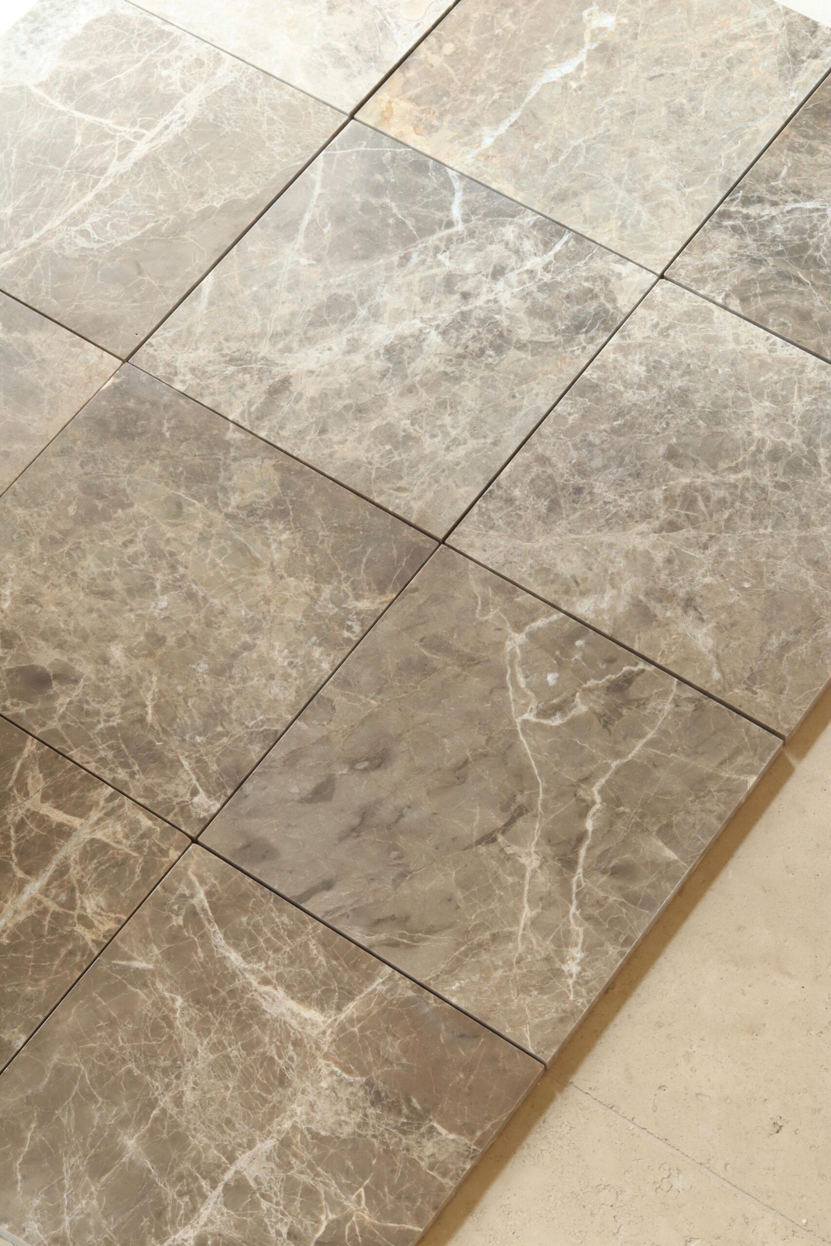 bd280fba-b7ca-48d7-b3e4-e719396c2351 Marble EMPERADOR MOCHA tiles 20.3×20.3×1 cm honed - Image 1